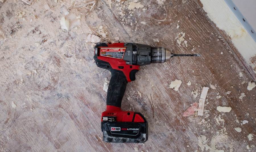 Technician with tools
